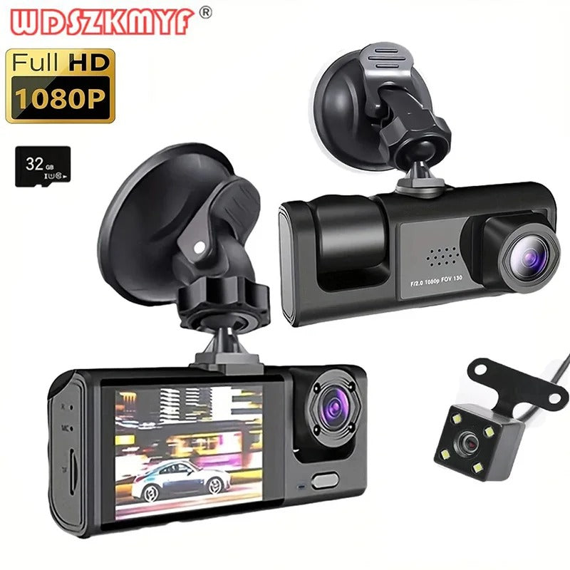 1080P Dvr 3 Dash Cam for Cars